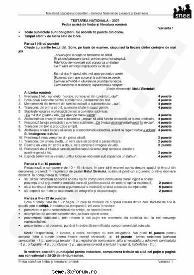 să vorbim la obiect. varianta 1
